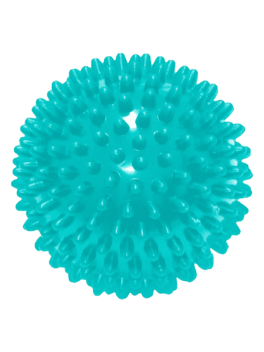 Plastic Spiky Balls 8 0cm Transparent Blue