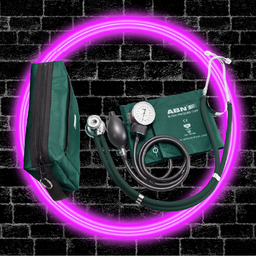 Image Trendy Nurse Hunter Green