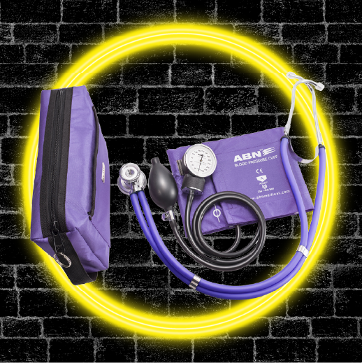 Image Trendy Nurse Purple