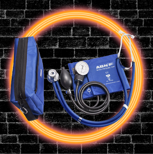 Image Trendy Nurse Royal Blue