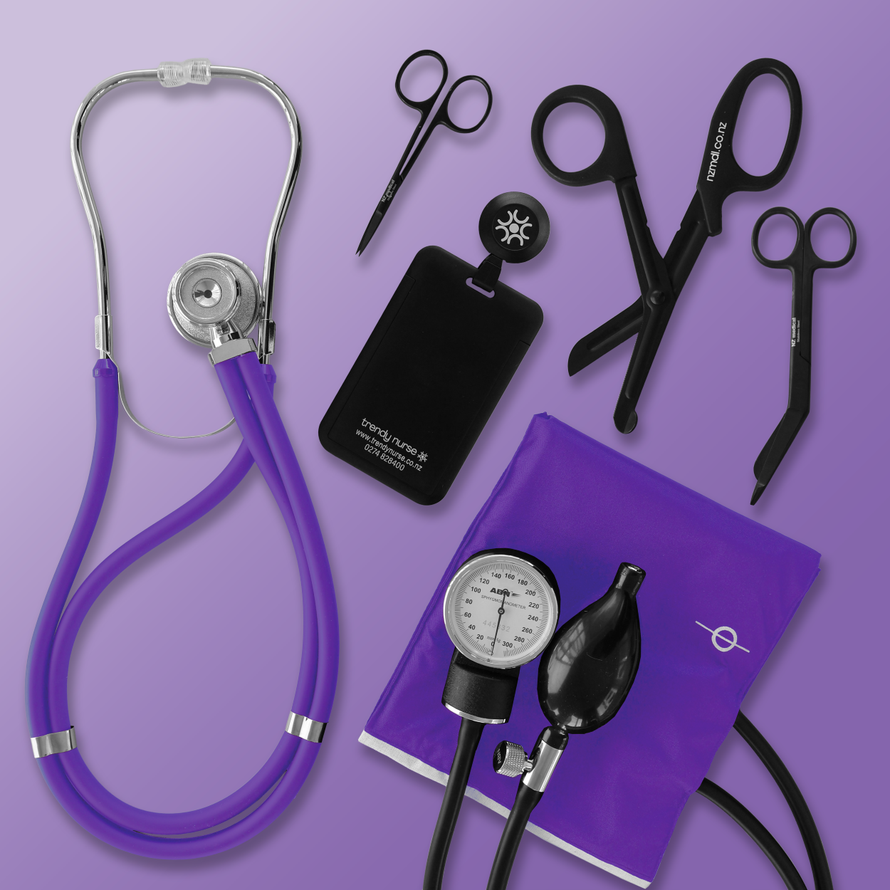 Essential trendy nurse kit - ultra violet Image Essential Trendy Nurse Kit Ultra Violet